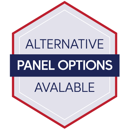 Alternative Panel Options Available